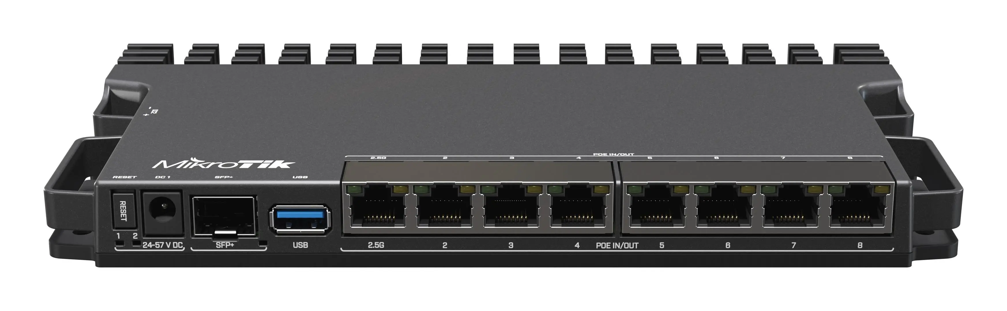 Рутер MikroTik RB5009UPr+S+IN, CPU 1.4GHz, 1GB, 7x10/100/1000, 1xSFP, USB 3.0 - image 2