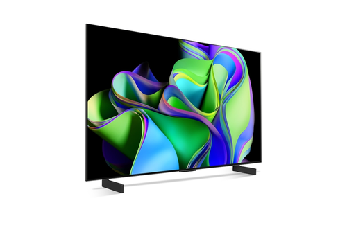 Телевизор, LG OLED42C31LA, 42" UHD OLED evo, 4K (3840 x 2160), DVB-C/T2/S2, Full Cinema Screnn, Alpha 9, 120Hz, ThinQ AI, HDR10, VRR, NVIDIA G-SYNC, AMD FreeSync, Dolby Vision, Dolby Atmos, Wi-Fi, BT, HDMI, USB, Multi View, Meteor Titan - image 3