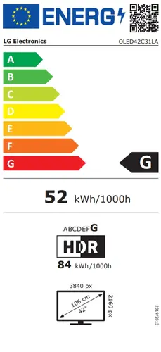 Телевизор, LG OLED42C31LA, 42" UHD OLED evo, 4K (3840 x 2160), DVB-C/T2/S2, Full Cinema Screnn, Alpha 9, 120Hz, ThinQ AI, HDR10, VRR, NVIDIA G-SYNC, AMD FreeSync, Dolby Vision, Dolby Atmos, Wi-Fi, BT, HDMI, USB, Multi View, Meteor Titan - image 7