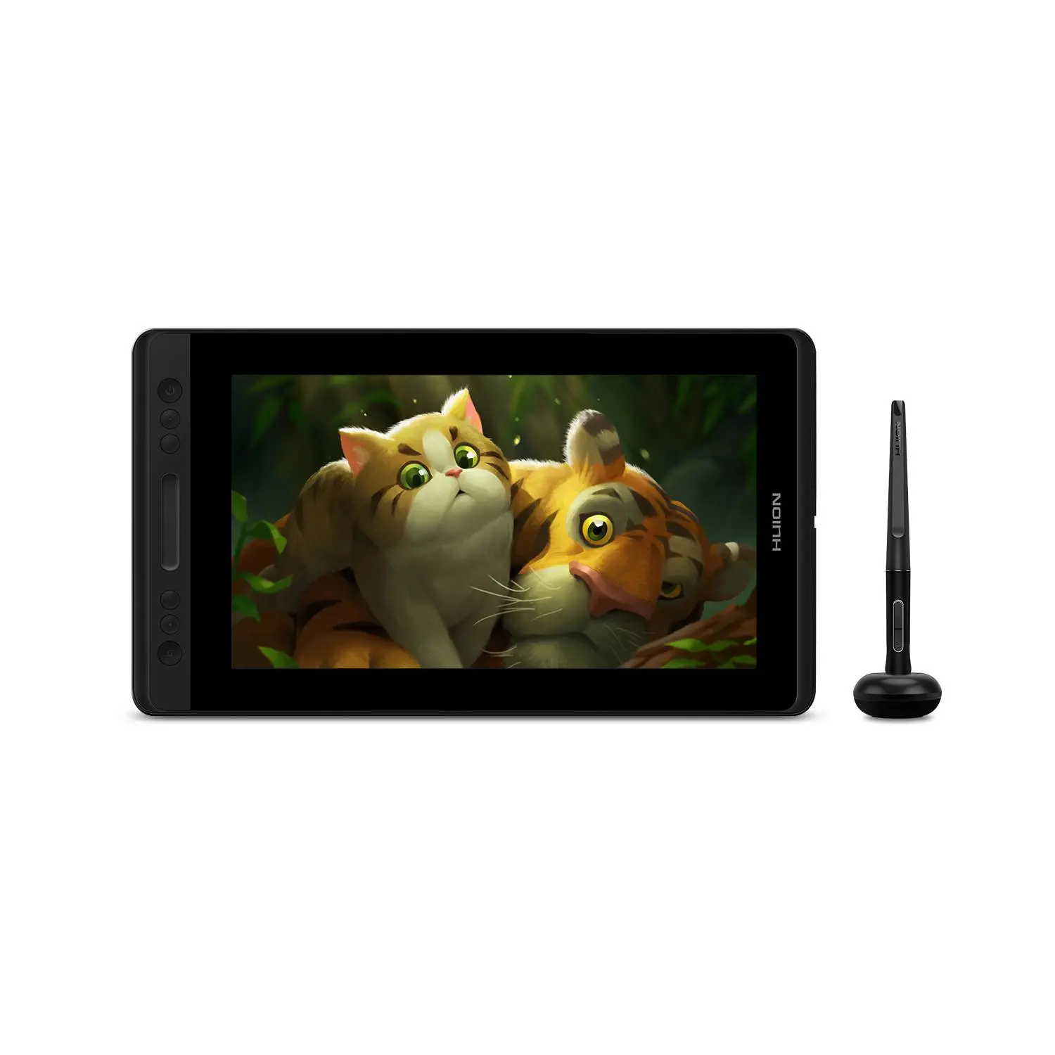 Tabletă grafică cu display HUION Kamvas Pro 13, USB-C, Negru/Argintiu