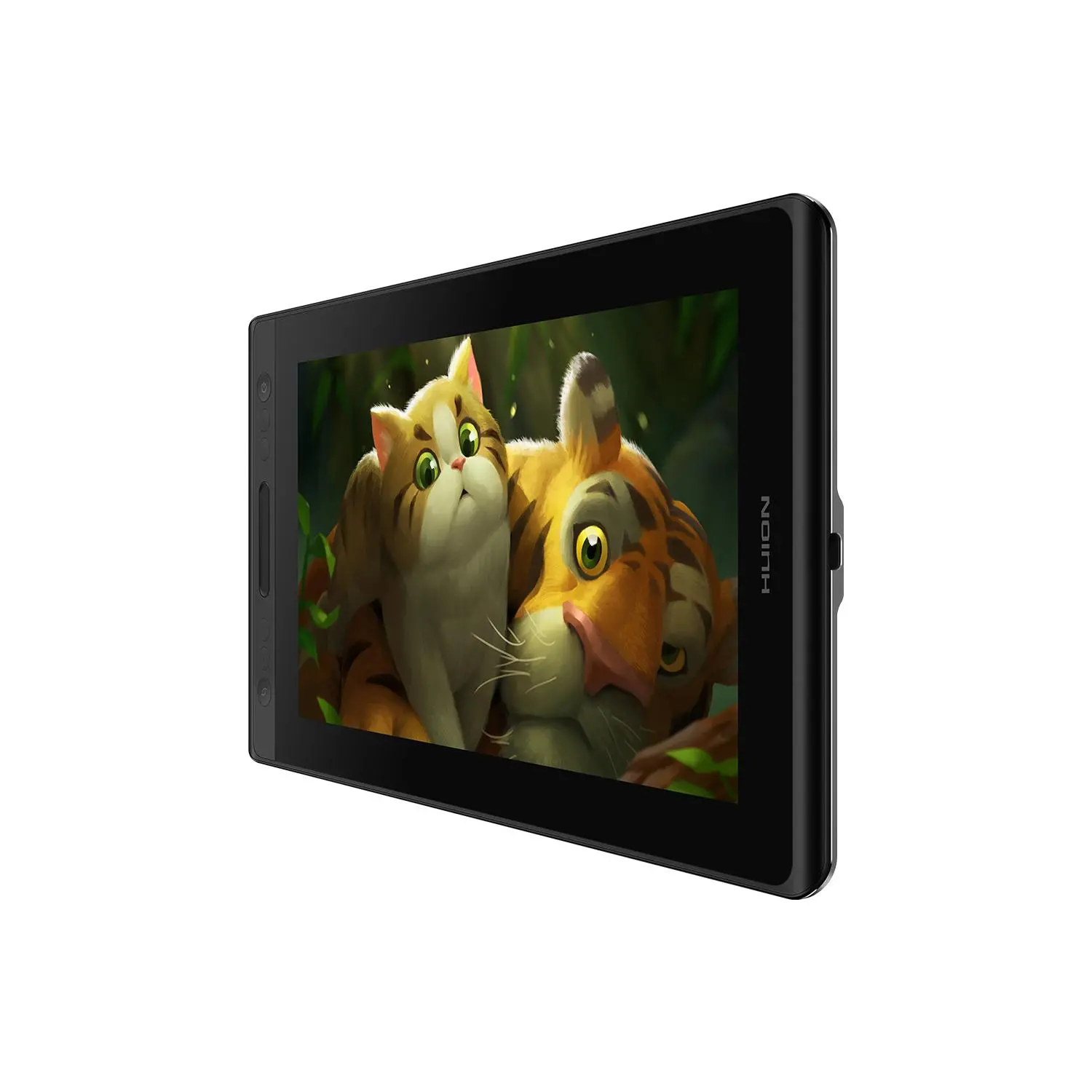 Графичен дисплей таблет HUION Kamvas Pro 13, USB-C, Черен/Сребрист - image 2