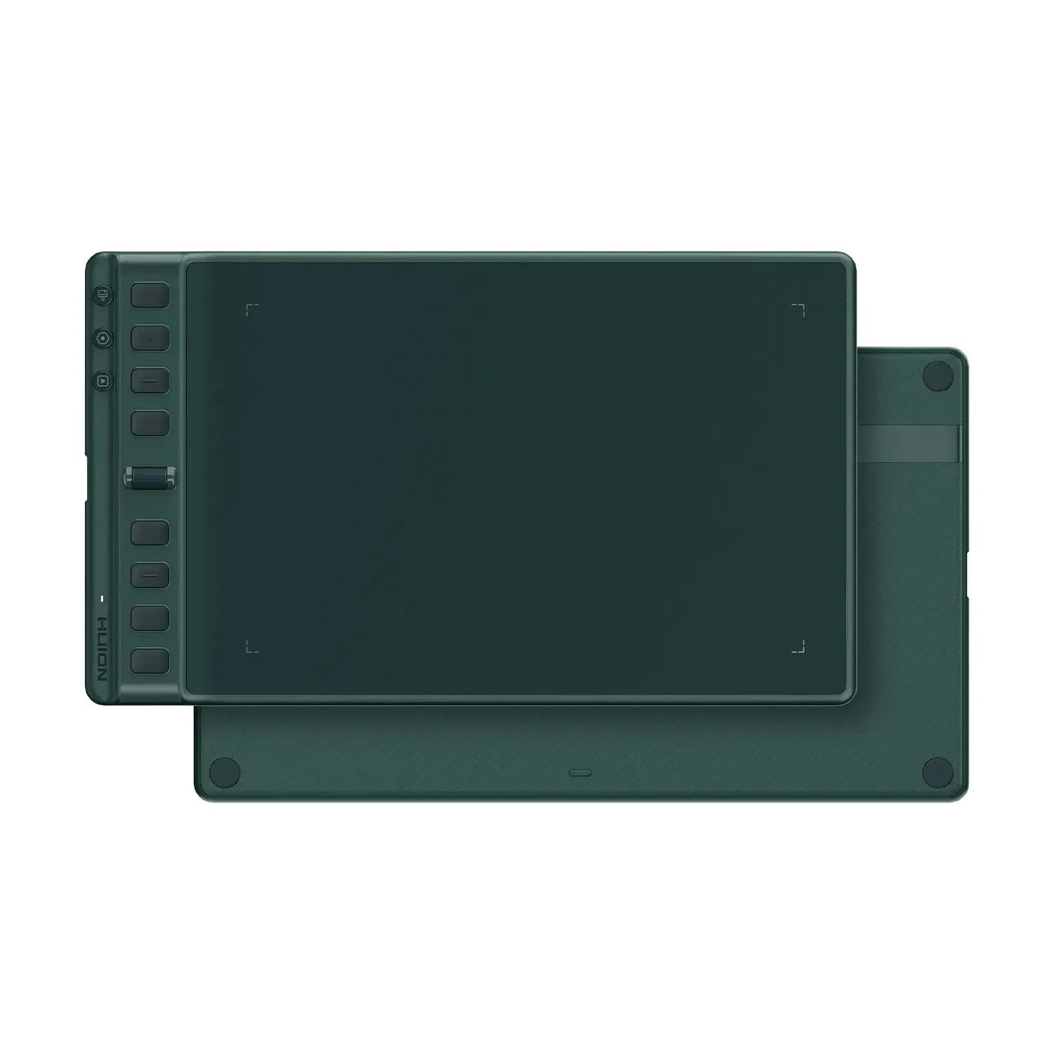 Графичен таблет HUION Inspiroy 2 M, 5080 LPI, Зелен - image 2