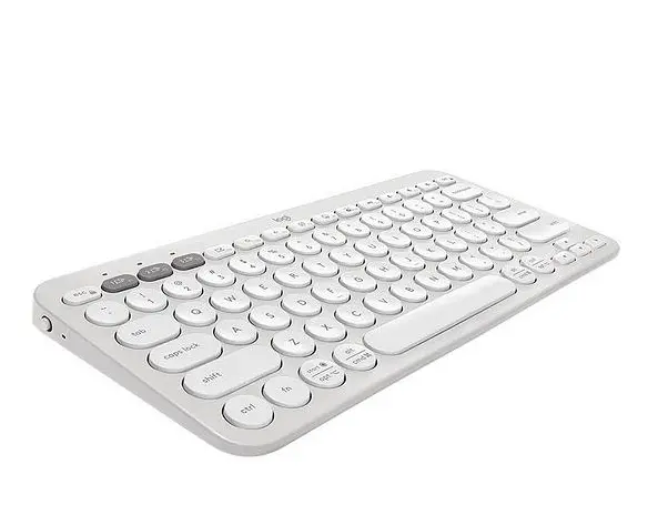 Клавиатура, Logitech Pebble Keys 2 K380s - TONAL WHITE - US INT'L - BT - N/A - INTNL-973 - UNIVERSAL - image 1