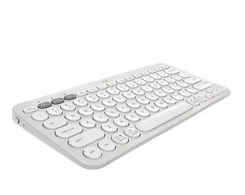 Клавиатура, Logitech Pebble Keys 2 K380s - TONAL WHITE - US INT'L - BT - N/A - INTNL-973 - UNIVERSAL - image 1