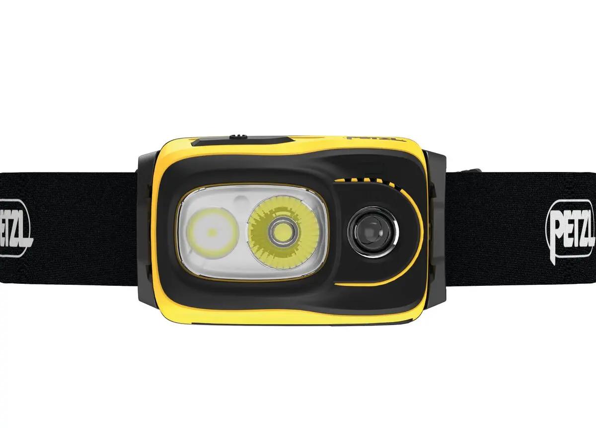 Челник PETZL SWIFT RL 2024, 1100 Лумена, Серия Professional, Черно/Жълто - image 1