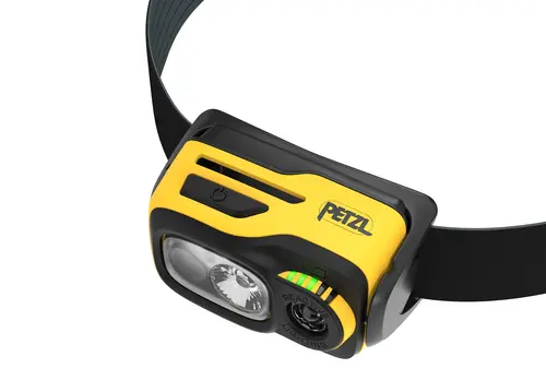 Φακός κεφαλής PETZL SWIFT RL 2024, 1100 Λούμεν, Σειρά Professional, Μαύρο/Κίτρινο - 3