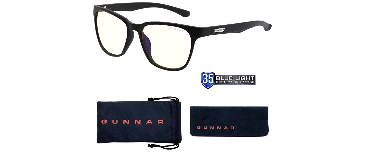 Компютърни очила GUNNAR Berkeley Onyx, Clear, Черен - image 3