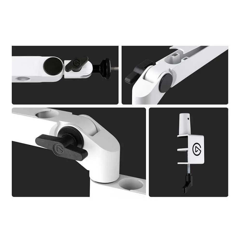 Стойка за микрофон Elgato Wave Mic Arm LP, Бяла - image 1