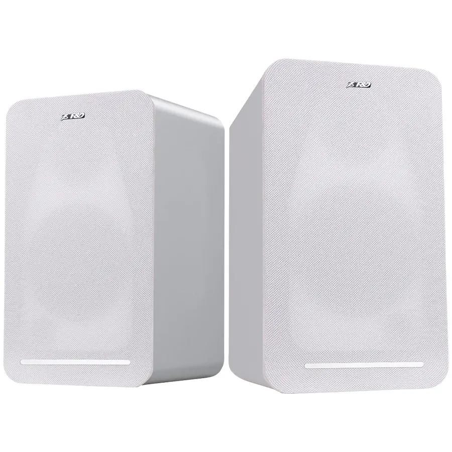 FENDA Multimedia - Speaker F&D R40BT WHITE, 25Wx2 (RMS) 4" driver, BT 4.2/AUX/USB/Optical, volume control and source, remote control