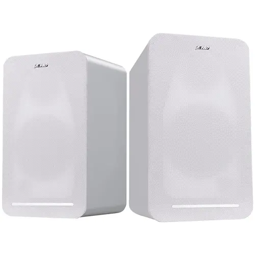 FENDA Multimedia - Speaker F&D R40BT WHITE, 25Wx2 (RMS) 4" driver, BT 4.2/AUX/USB/Optical, volume control and source, remote control