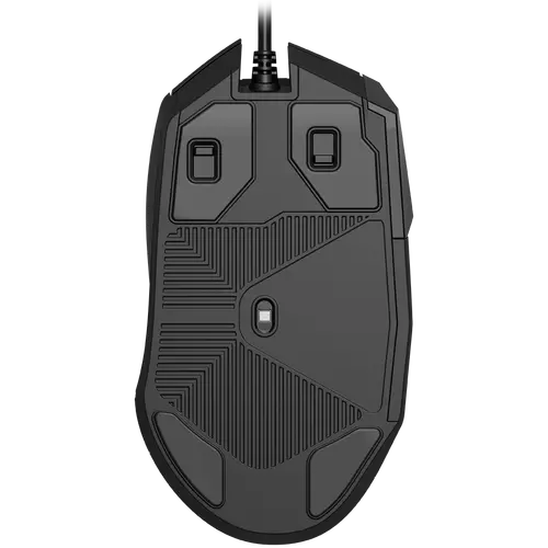 LORGAR Stricter 579, gaming mouse, 9 programmable buttons, Pixart PMW3336 sensor, DPI up to 12 000, 50 million clicks buttons lifespan, 2 switches, built-in display, 1.8m USB soft silicone cable, Matt UV coating with glossy parts and RGB lights with 4 LED flowing modes, size: 131*72*41mm, 0.127kg, black - image 6