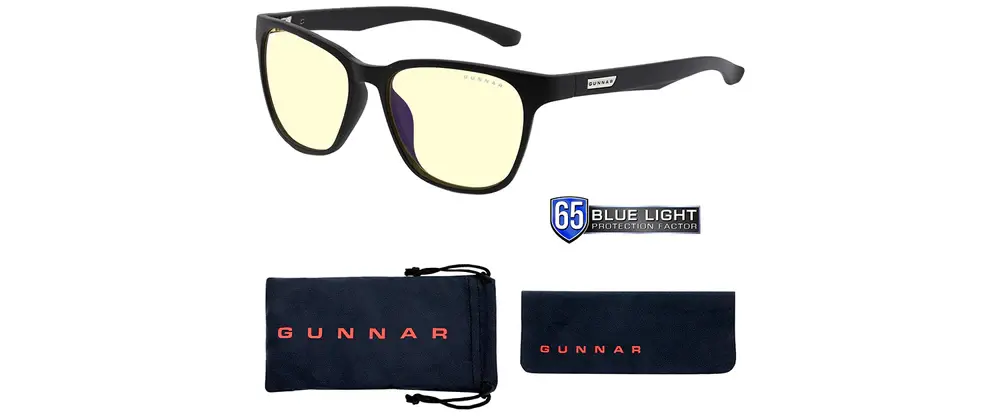 Компютърни очила GUNNAR Berkeley Onyx Amber, Черен - image 3