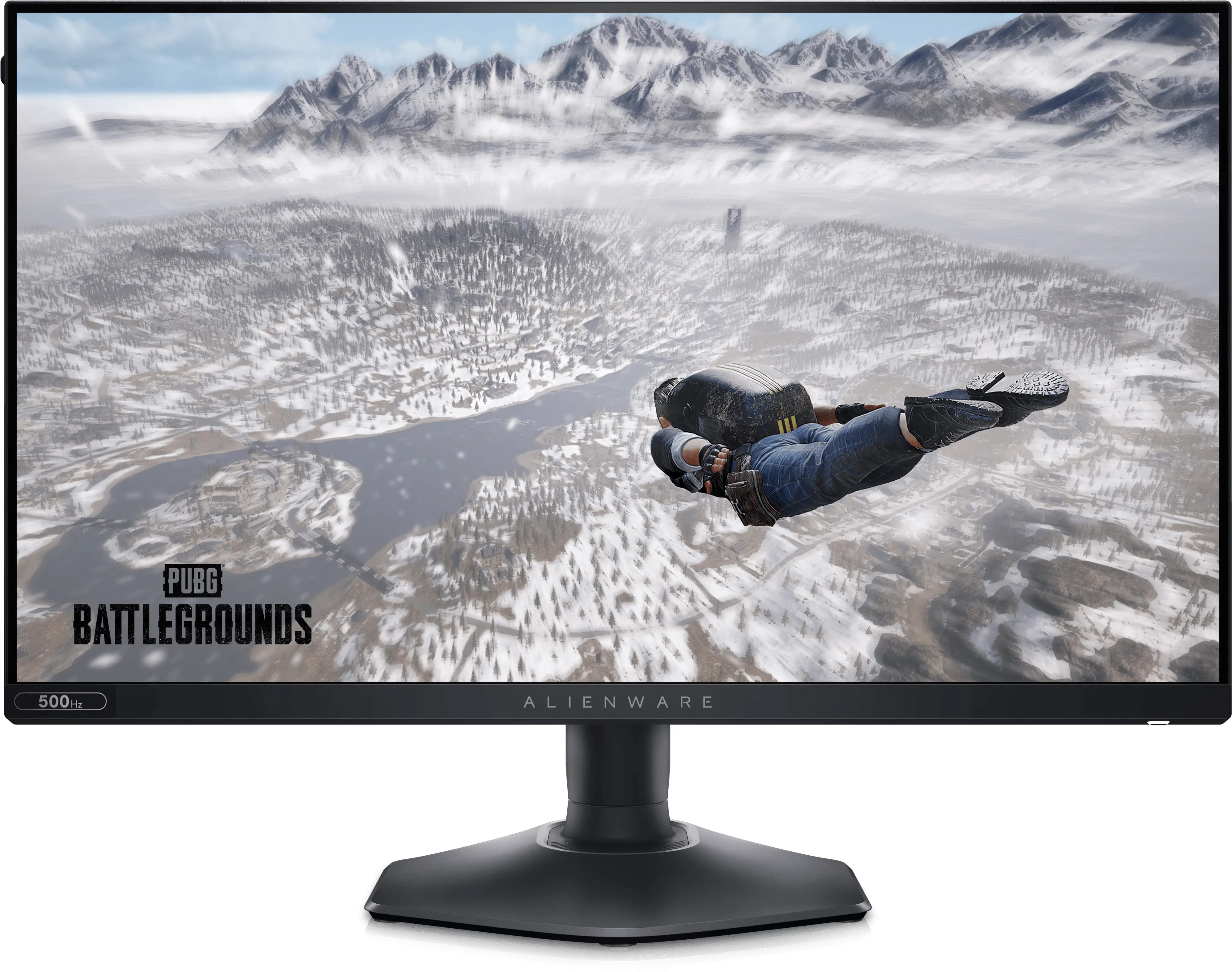Монитор, Dell Alienware AW2524HF, 24.5" LED Anti-Glare, IPS, 0.5 ms GtG, AMD FreeSync Premium, G-Sync, 1000:1, 400 cd/m2, 1920x1080 FullHD, 99% sRGB , HDMI, DP, USB-C, USB 3.0 Hub, Height Adjustable, Pivot, Swivel, Tilt, Dark Side of the Moon