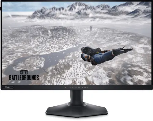 Монитор, Dell Alienware AW2524HF, 24.5" LED Anti-Glare, IPS, 0.5 ms GtG, AMD FreeSync Premium, G-Sync, 1000:1, 400 cd/m2, 1920x1080 FullHD, 99% sRGB , HDMI, DP, USB-C, USB 3.0 Hub, Height Adjustable, Pivot, Swivel, Tilt, Dark Side of the Moon