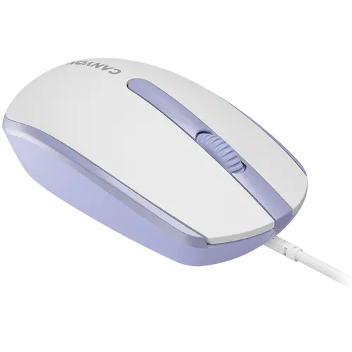 CANYON mouse M-10 cu fir, alb Lavender - 3