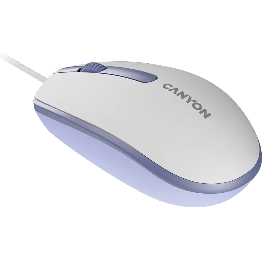 CANYON mouse M-10 Wired White Lavender - image 3