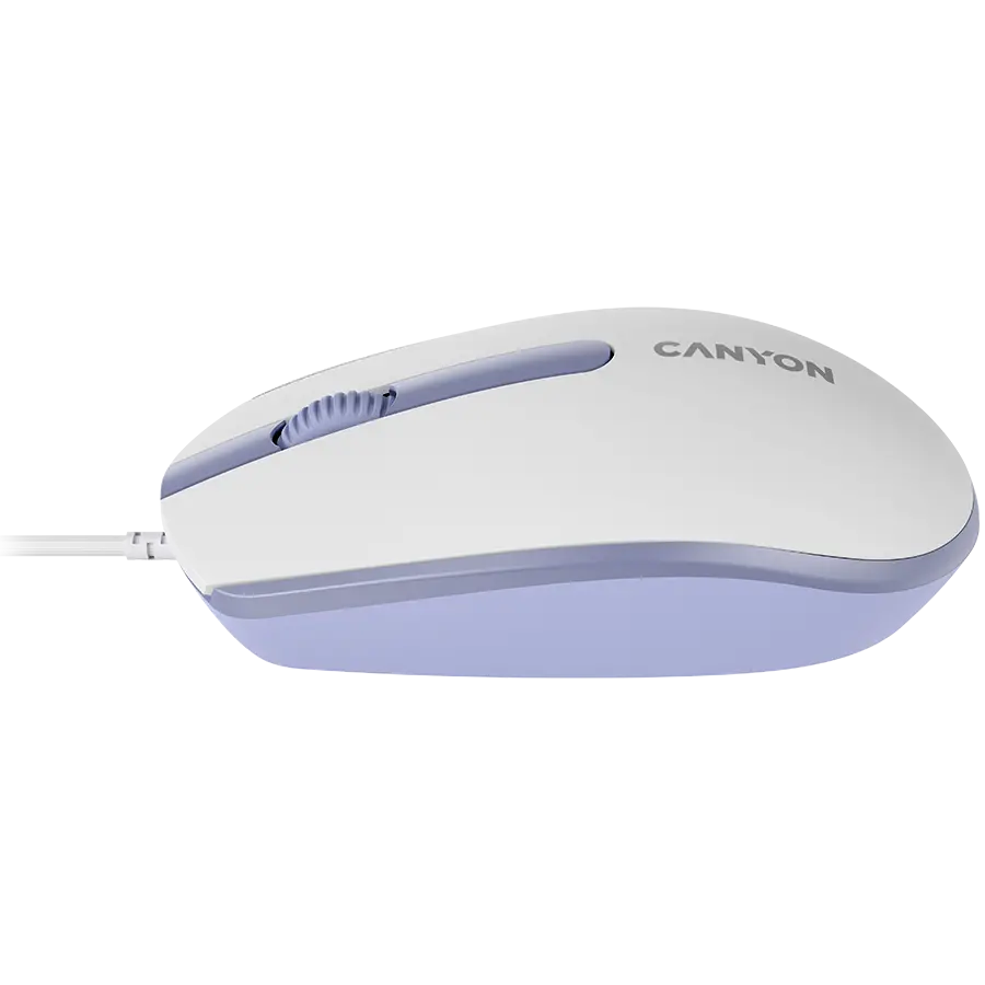 CANYON mouse M-10 Wired White Lavender - image 4