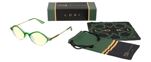Γυαλιά υπολογιστή GUNNAR Loki Asgard Edition - Emerald Gold Amber - 5