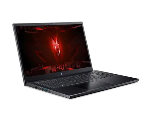 Лаптоп, Acer Nitro V15, ANV15-51-55LV, Intel Core i5-13420H (up to 4.60 GHz, 12MB), 15.6" FHD IPS SlimBezel 144Hz, 16GB DDR5, 512GB PCIe NVMe SSD, GeForce RTX 3050 6GB GDDR6, INTEL 2X2 AX+BT, HD Cam, FP, KB Backlight, Linux, Black - image 1