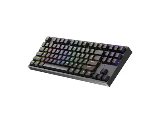 Клавиатура, Genesis Gaming Keyboard Thor 404 TKL Black RGB Backlight US Layout Yellow Switch - image 3