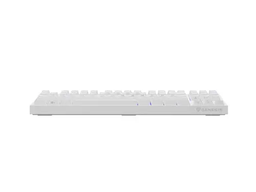 Клавиатура, Genesis Gaming Keyboard Thor 404 TKL White RGB Backlight US Layout Yellow Switch - image 3