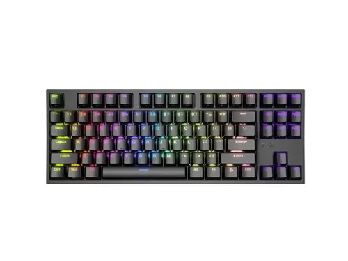 Клавиатура, Genesis Gaming Keyboard Thor 404 TKL Black RGB Backlight US Layout Brown Switch - image 2