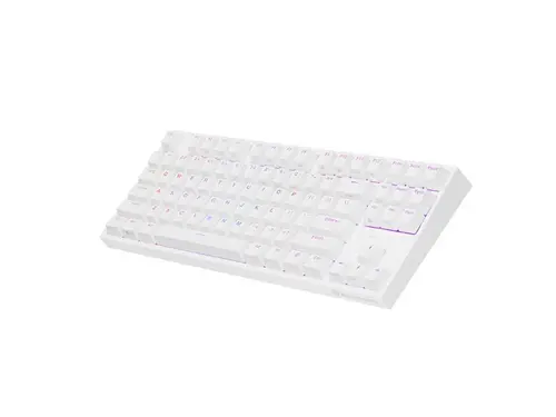 Клавиатура, Genesis Gaming Keyboard Thor 404 TKL White RGB Backlight US Layout Brown Switch - image 2
