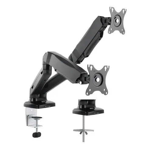 Suport monitor pentru birou ACT AC8312, Pentru două monitoare, Reglabil, 13" - 32" - 3
