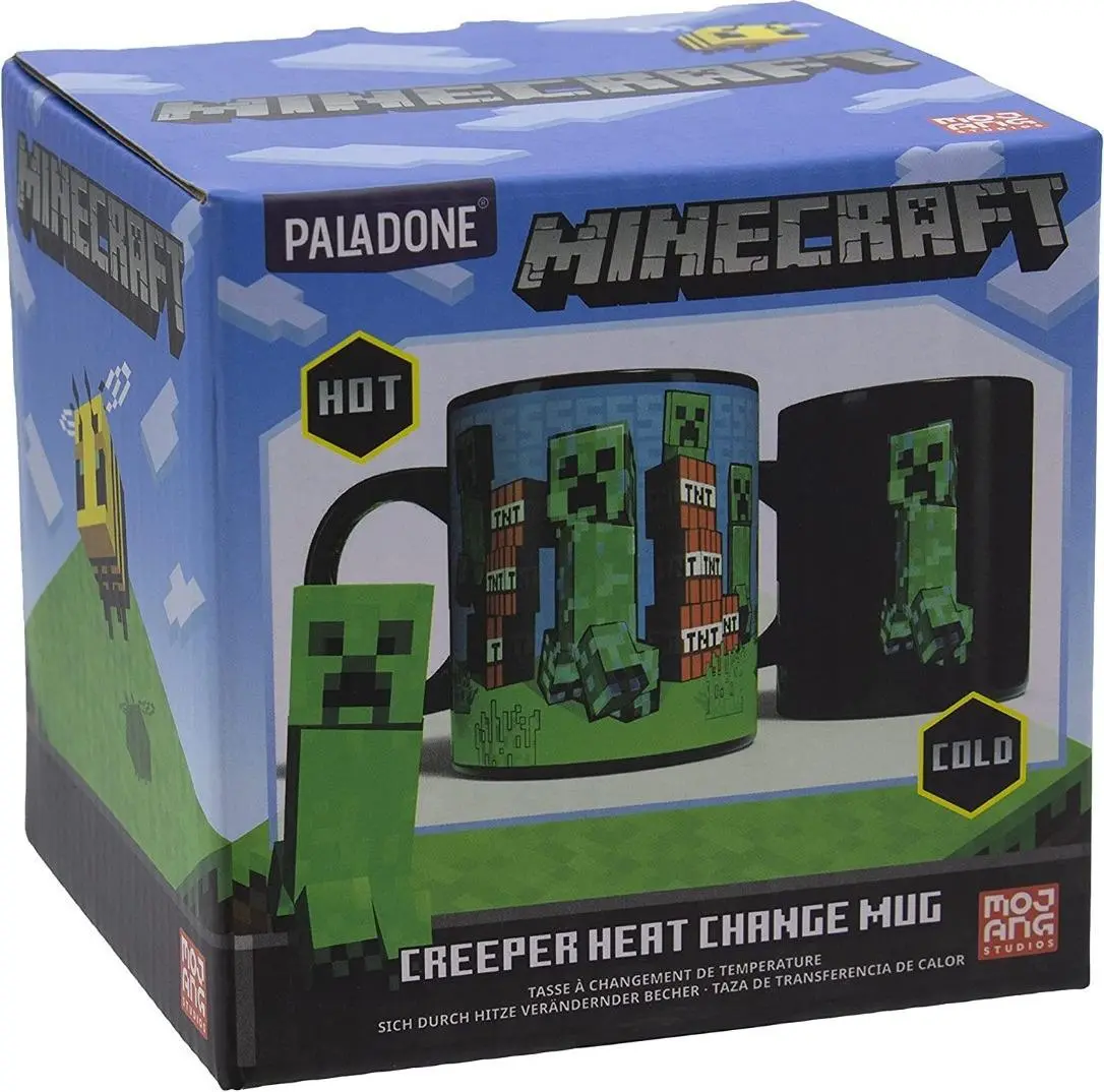 Чаша Paladone Minecraft Creeper Heat Change Mug - image 1