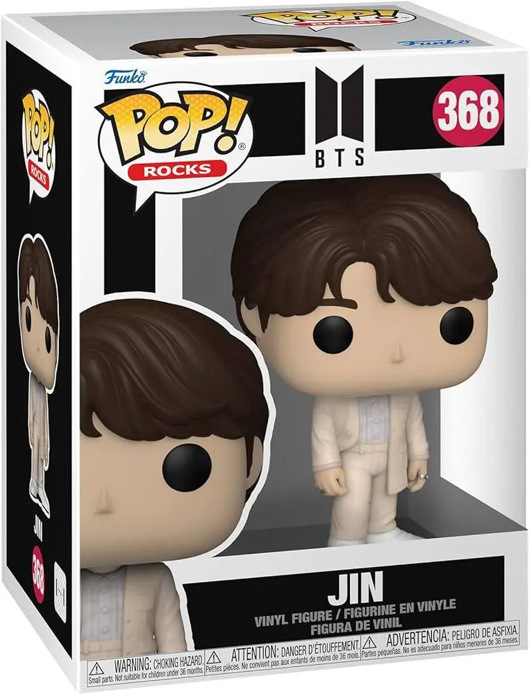 Фигурка Funko Pop! Rocks: BTS - Jin #368 Vinyl Figure - image 1