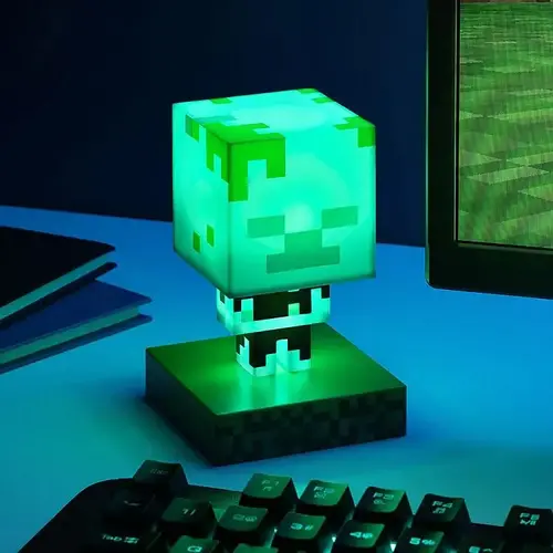 Лампа Paladone Minecraft - Drowned Zombie Icon Light - image 1