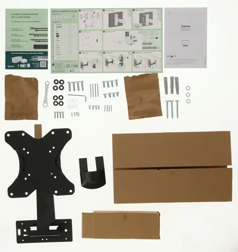 Стенна стойка за TV HAMA, 19"-48", 220826 - image 2