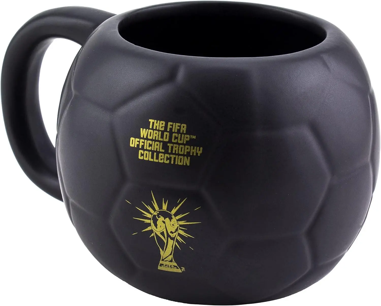 Чаша Paladone FIFA Football (Black and Gold) Shaped Mug - image 1