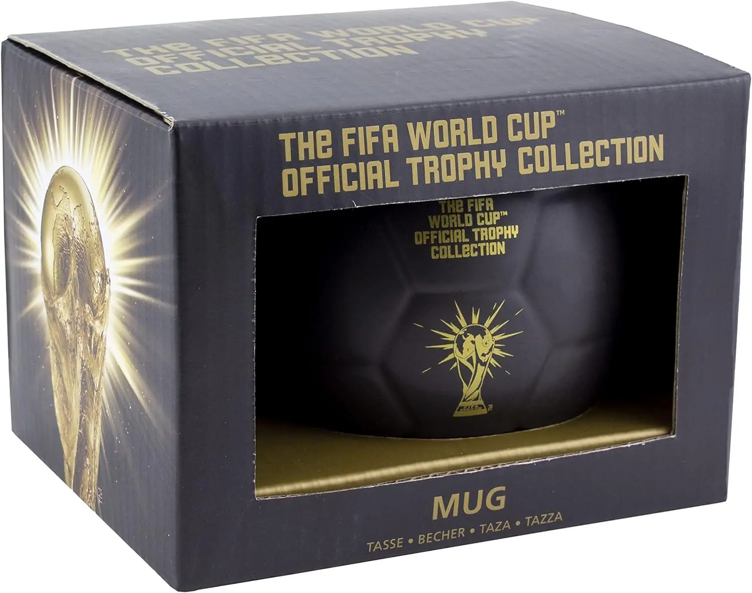 Чаша Paladone FIFA Football (Black and Gold) Shaped Mug - image 2