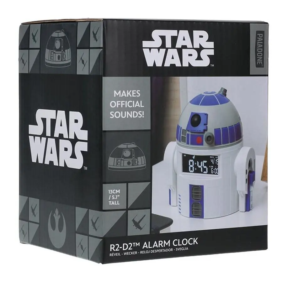 Часовник/будилник Paladone Disney: Star Wars - R2-D2 - image 2