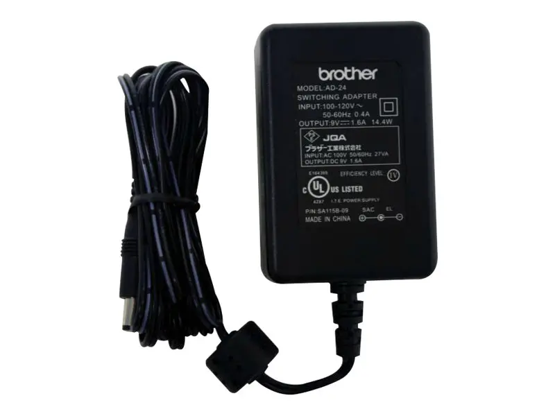 Адаптер, Brother AD-24ES Power adapter 7v-9.5v/1.2amp-1.3amp (EC) - image 3