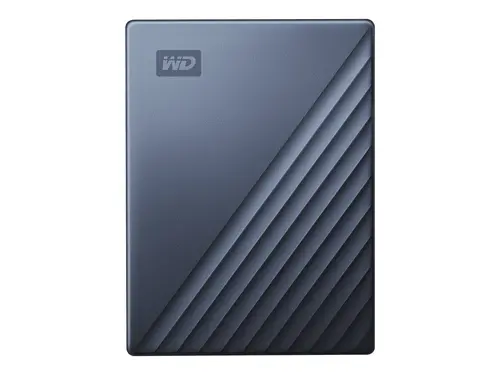 WD My Passport Ultra 4TB Blue USB-C/USB3.0 HDD 2.5inch Metal finish RTL portable extern