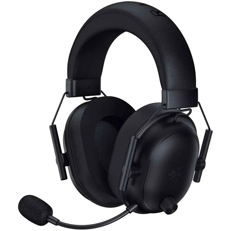Razer BlackShark V2 HyperSpeed, Gaming Headset, Customized Dynamic 50 mm Driver, Oval Ear Cushions, 2.4 GHz wireless or Bluetooth or USB, Breathable memory foam cushions, Advanced Passive Noise Isolation, THX Spatial Audio