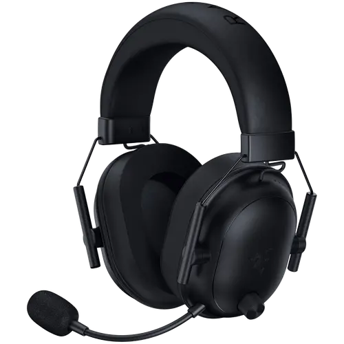 Razer BlackShark V2 HyperSpeed, Gaming Headset, Customized Dynamic 50 mm Driver, Oval Ear Cushions, 2.4 GHz wireless or Bluetooth or USB, Breathable memory foam cushions, Advanced Passive Noise Isolation, THX Spatial Audio