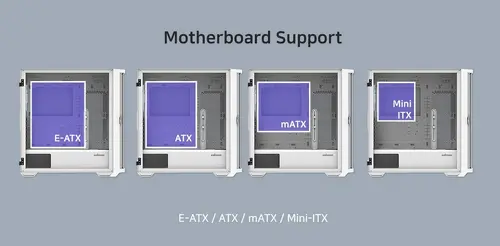 Zalman кутия Case EATX - Z10 DUO White - Mesh/Tempered Glass - image 22
