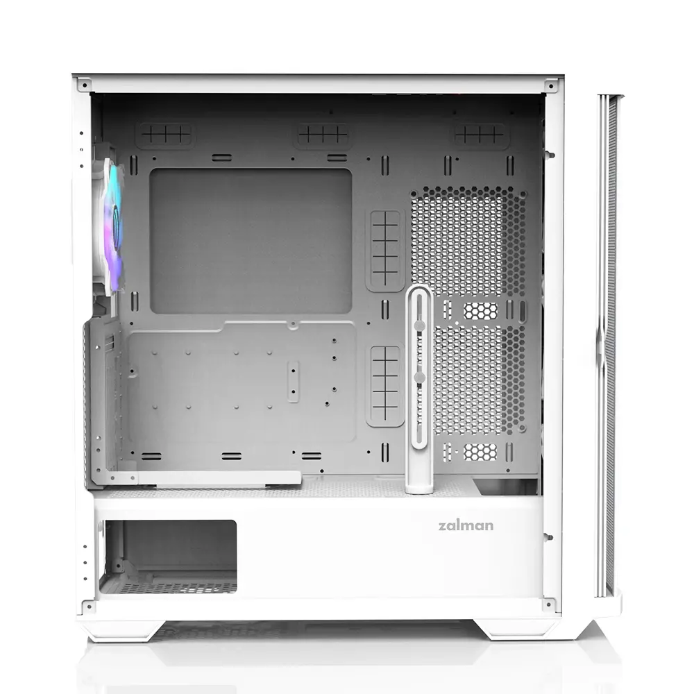 Zalman кутия Case EATX - Z10 DUO White - Mesh/Tempered Glass - image 7
