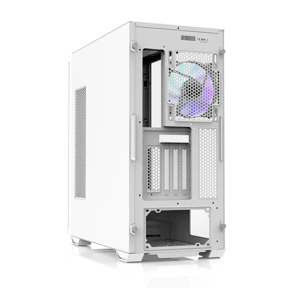Zalman кутия Case EATX - Z10 DUO White - Mesh/Tempered Glass - image 9