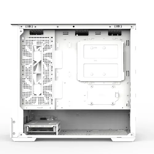 Zalman кутия Case mATX - P30 White - aRGB, Tempered Glass - image 6