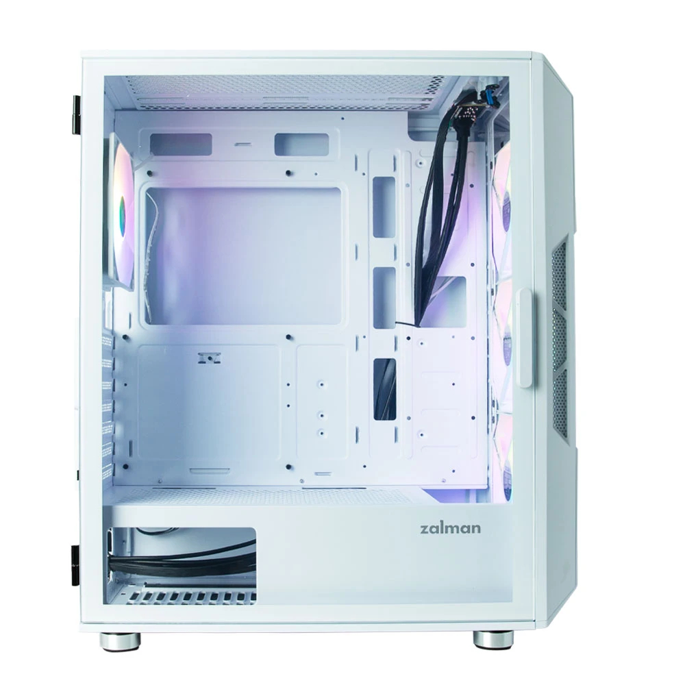 Zalman кутия Case ATX - I3 NEO White - RGB, Mesh - image 3