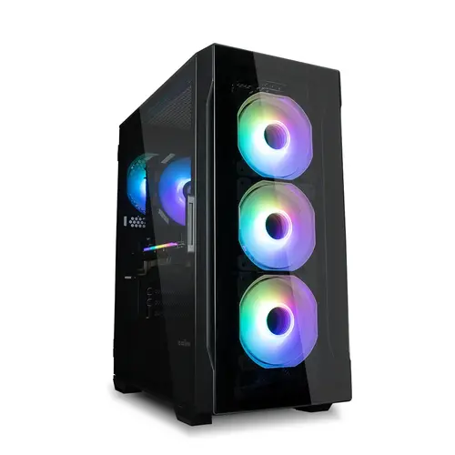 Zalman кутия Case ATX - I3 NEO TG Black - aRGB, Tempered Glass - image 1