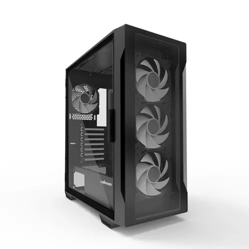 Zalman кутия Case ATX - I3 NEO TG Black - aRGB, Tempered Glass - image 4