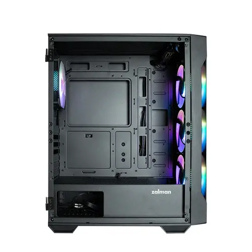 Zalman кутия Case ATX - I3 NEO TG Black - aRGB, Tempered Glass - image 5
