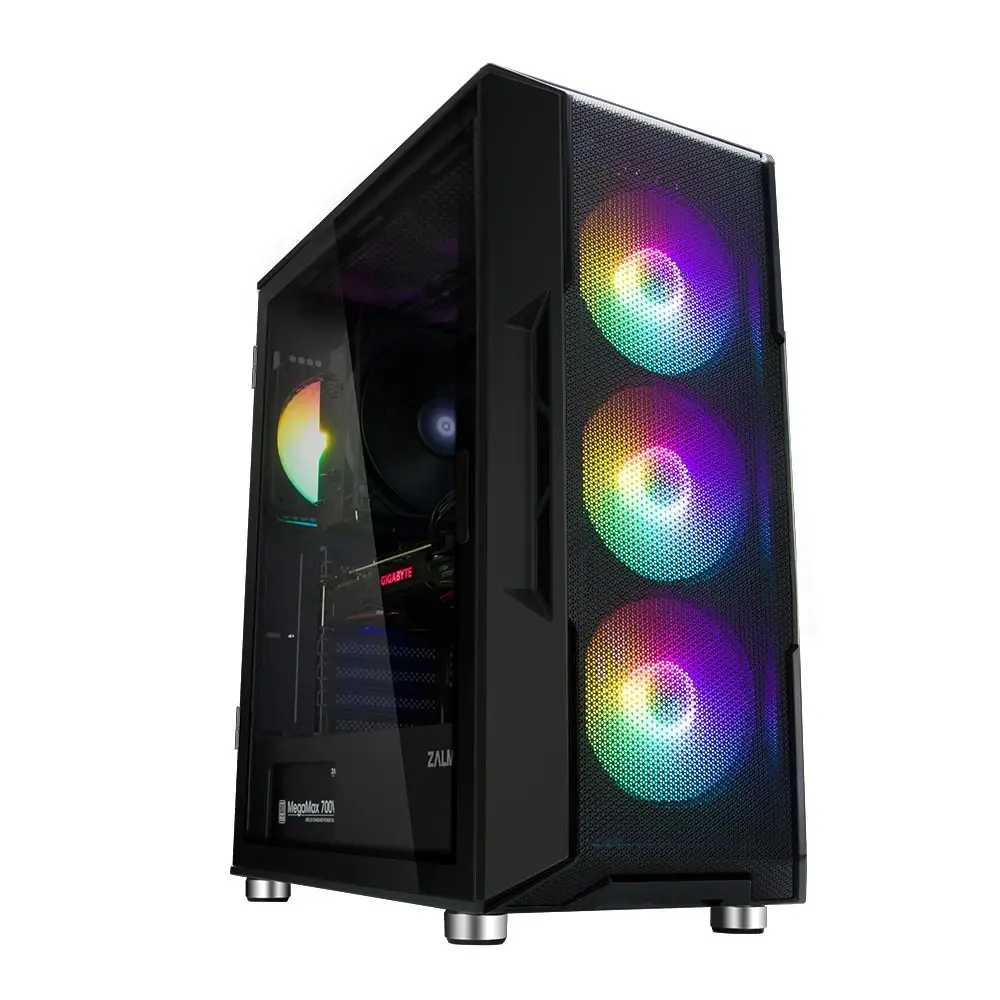 Zalman кутия Case ATX - I3 NEO Black - RGB, Mesh - image 1
