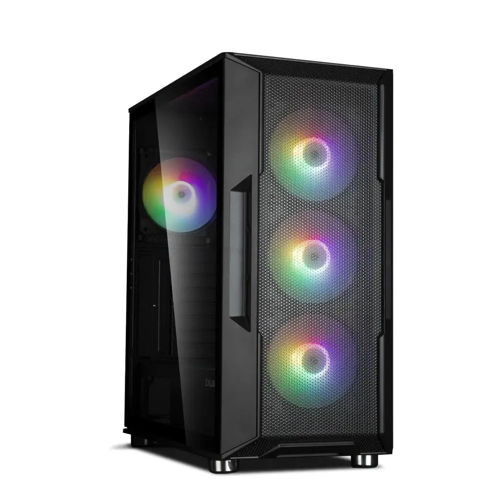 Zalman кутия Case ATX - I3 NEO Black - RGB, Mesh - image 3