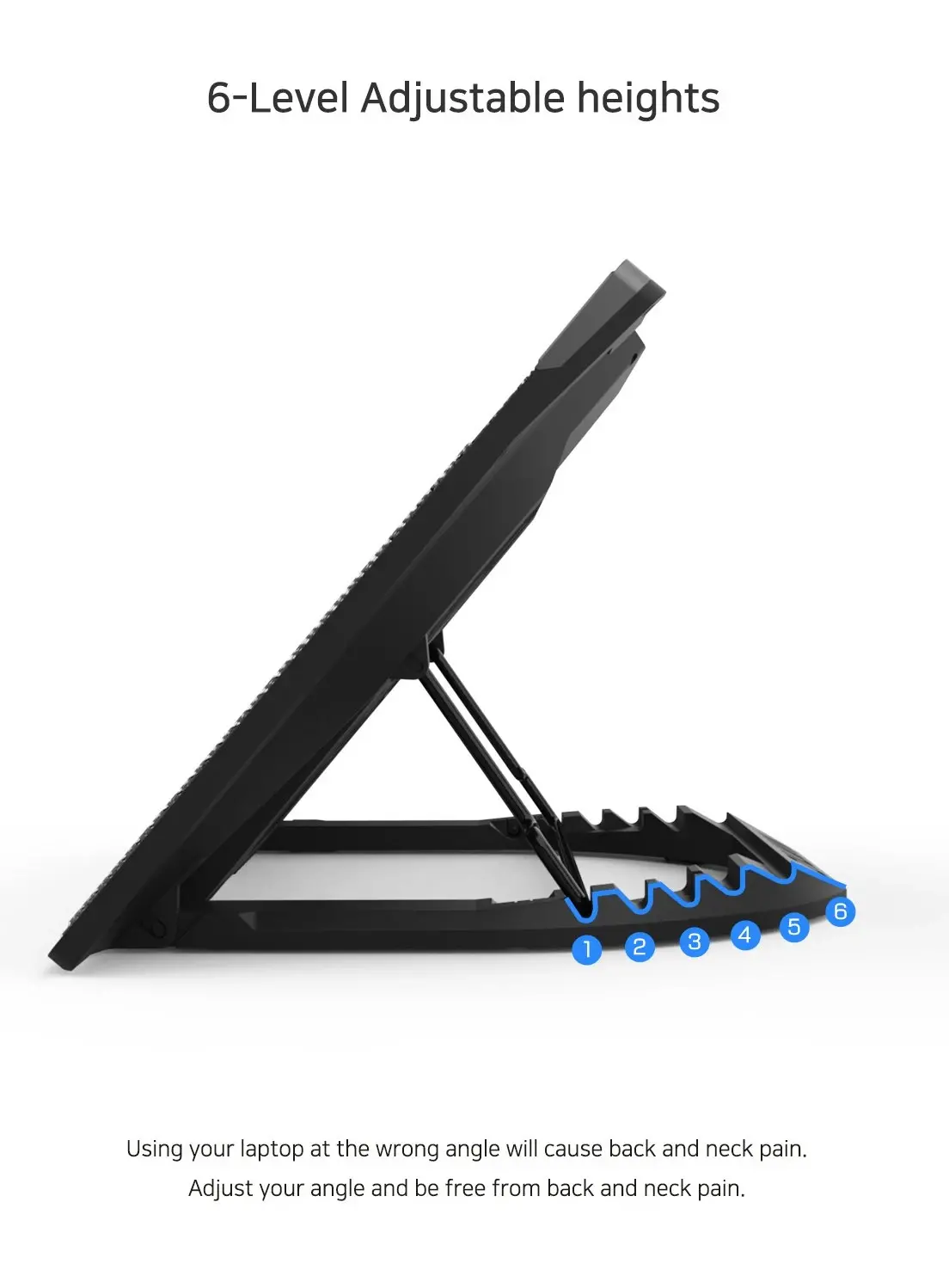 Zalman Ψύξη για laptop Notebook Cooler 17" Μαύρο ZM-NS3000 - image 9